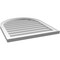Ekena Millwork Round Top Surface Mount PVC Gable Vent w/ 2"W x 1-1/2"P Brickmould Frame, 26"W x 30"H GVPRT26X3002SN - alternate 4
